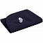 Надувная подушка под шею в чехле Sleep, темно-синяя с логотипом в Ставрополе заказать по выгодной цене в кибермаркете AvroraStore