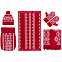Плед Onego, красный с логотипом в Ставрополе заказать по выгодной цене в кибермаркете AvroraStore