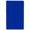 Флисовый плед Warm&Peace, ярко-синий с логотипом в Ставрополе заказать по выгодной цене в кибермаркете AvroraStore