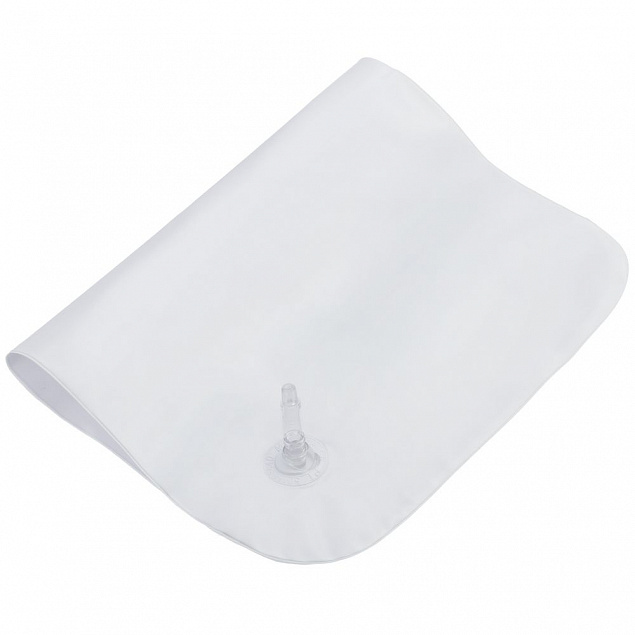 Надувная подушка Ease, белая с логотипом в Ставрополе заказать по выгодной цене в кибермаркете AvroraStore