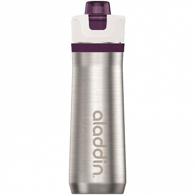 Бутылка для воды Active Hydration 600, фиолетовая с логотипом в Ставрополе заказать по выгодной цене в кибермаркете AvroraStore