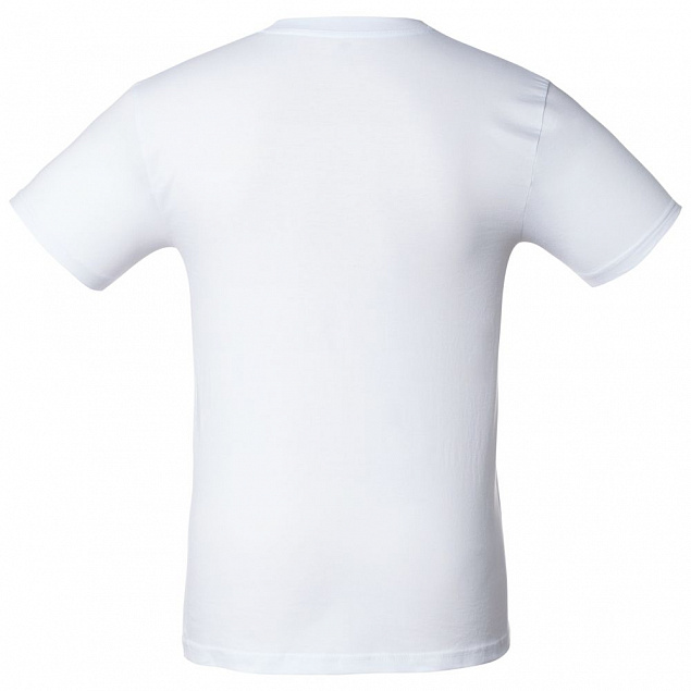 Футболка белая «Сфинкс в кармане» с логотипом в Ставрополе заказать по выгодной цене в кибермаркете AvroraStore