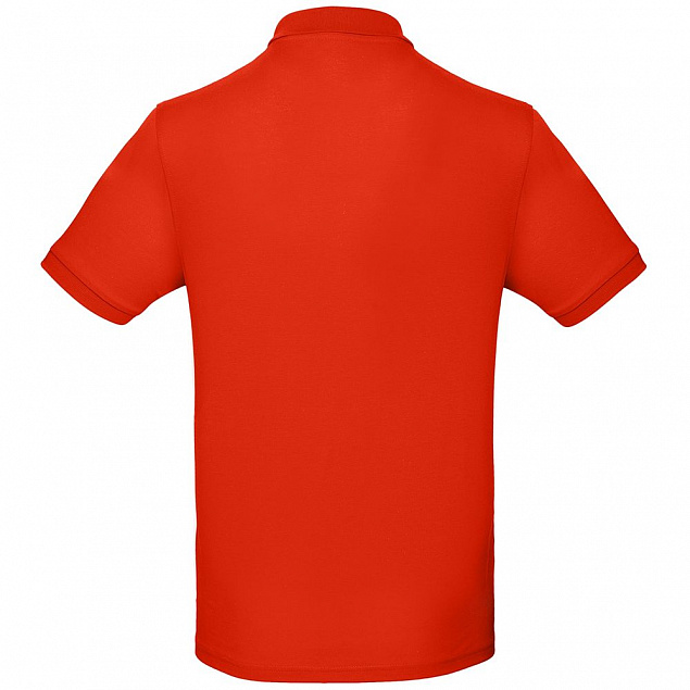 Рубашка поло мужская Inspire, красная с логотипом в Ставрополе заказать по выгодной цене в кибермаркете AvroraStore
