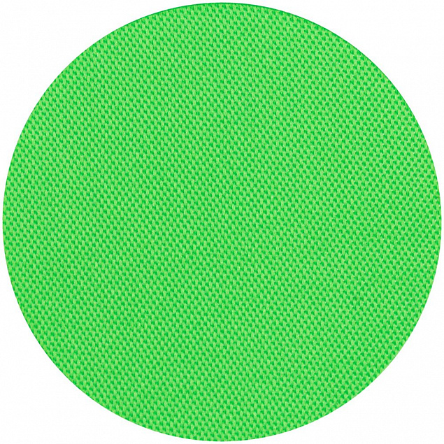 Наклейка тканевая Lunga Round, M, зеленый неон с логотипом в Ставрополе заказать по выгодной цене в кибермаркете AvroraStore