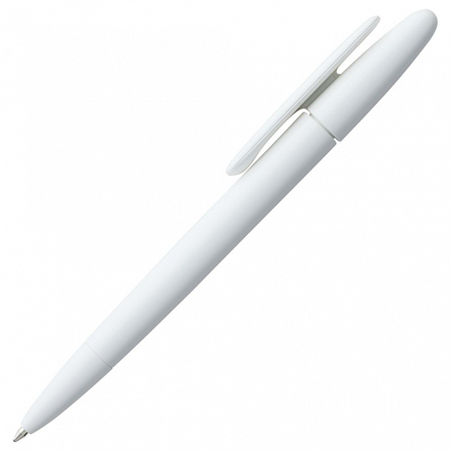 Ручка шариковая Prodir DS5 TPP, белая с логотипом в Ставрополе заказать по выгодной цене в кибермаркете AvroraStore