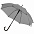 Зонт-трость Standard, серый с логотипом в Ставрополе заказать по выгодной цене в кибермаркете AvroraStore