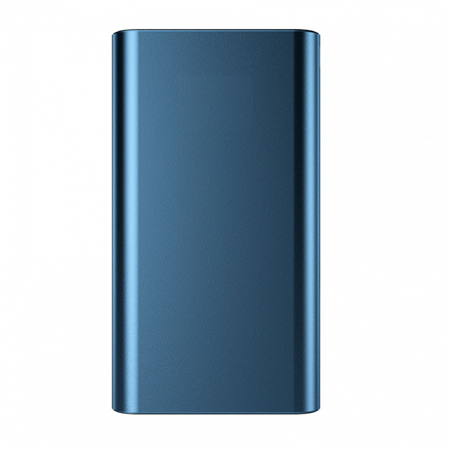 Внешний аккумулятор AMARANTH 10MDQ , 10000 мАч, металл, синий с логотипом в Ставрополе заказать по выгодной цене в кибермаркете AvroraStore