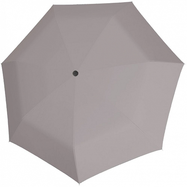 Зонт складной Hit Magic, серый с логотипом в Ставрополе заказать по выгодной цене в кибермаркете AvroraStore