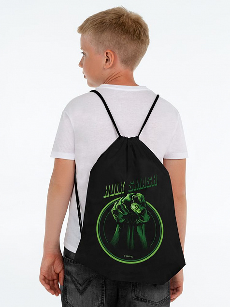 Рюкзак Hulk Smash, черный с логотипом в Ставрополе заказать по выгодной цене в кибермаркете AvroraStore
