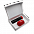 Набор Hot Box Duo CB grey (черный с красным) с логотипом в Ставрополе заказать по выгодной цене в кибермаркете AvroraStore