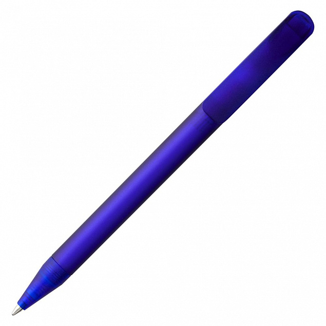 Ручка шариковая Prodir DS3 TFF, синяя с логотипом в Ставрополе заказать по выгодной цене в кибермаркете AvroraStore