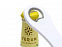 Открывашка для бутылок, с магнитом, белый с логотипом в Ставрополе заказать по выгодной цене в кибермаркете AvroraStore