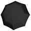 Складной зонт U.090, черный с логотипом в Ставрополе заказать по выгодной цене в кибермаркете AvroraStore