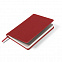 Ежедневник недатированный Campbell, А5,  красный, белый блок с логотипом в Ставрополе заказать по выгодной цене в кибермаркете AvroraStore