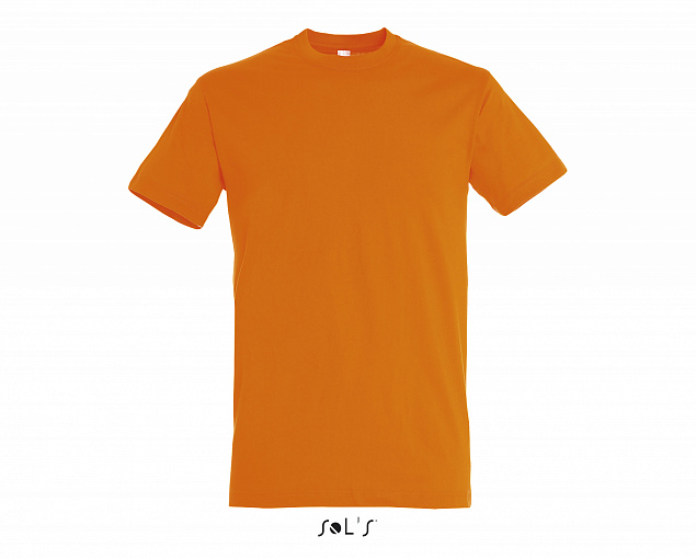 Фуфайка (футболка) REGENT мужская,Оранжевый XXS с логотипом в Ставрополе заказать по выгодной цене в кибермаркете AvroraStore