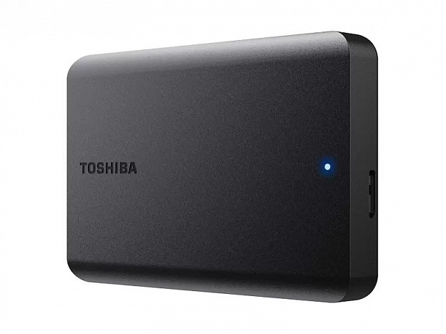 Внешний диск Toshiba Canvio, USB 3.0, 1Тб, черный с логотипом в Ставрополе заказать по выгодной цене в кибермаркете AvroraStore