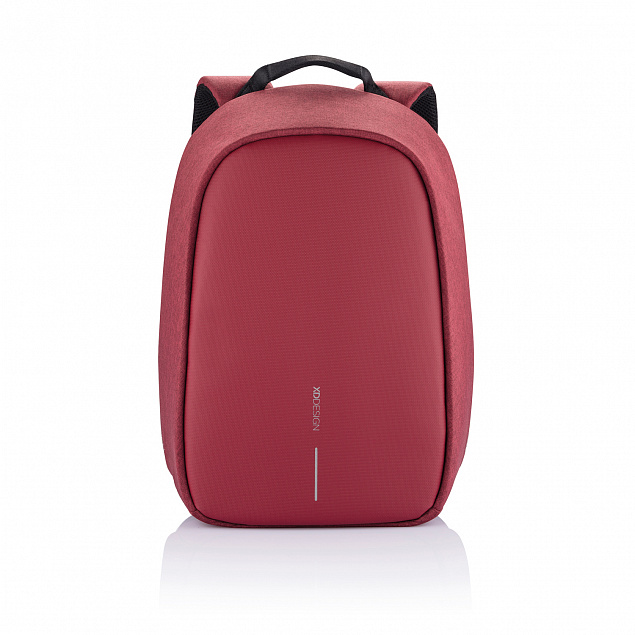 Антикражный рюкзак Bobby Hero Small, красный с логотипом в Ставрополе заказать по выгодной цене в кибермаркете AvroraStore