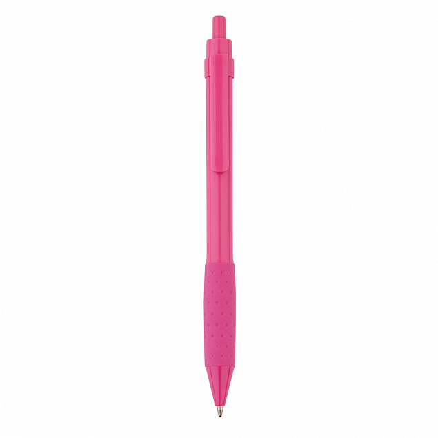Ручка X2, розовый с логотипом в Ставрополе заказать по выгодной цене в кибермаркете AvroraStore