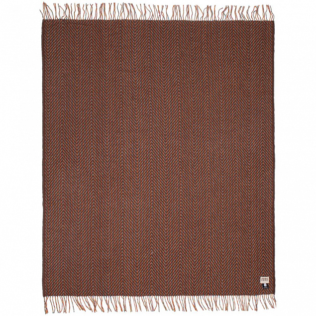 Плед Brera Testa Di Moro, коричневый с логотипом в Ставрополе заказать по выгодной цене в кибермаркете AvroraStore