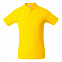 Рубашка поло мужская SURF, желтая с логотипом в Ставрополе заказать по выгодной цене в кибермаркете AvroraStore