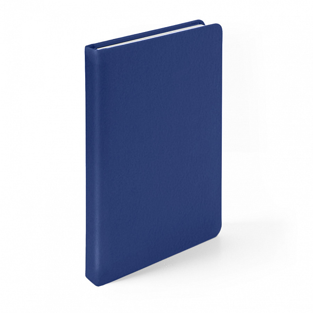 Ежедневник недатированный Duncan, А5,  синий ройал, белый блок с логотипом в Ставрополе заказать по выгодной цене в кибермаркете AvroraStore
