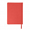 Ежедневник недатированный Bliss, А5,  красный, белый блок, без обреза с логотипом в Ставрополе заказать по выгодной цене в кибермаркете AvroraStore