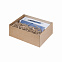 Подарочный набор Portobello синий в малой универсальной подарочной коробке (Ежедневник недат А5, Спортбутылка, Ручка) с логотипом в Ставрополе заказать по выгодной цене в кибермаркете AvroraStore