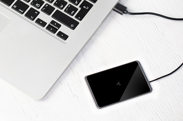 Беспроводное зарядное устройство ACCESSTYLE BERMUDA 15W,  черный с логотипом в Ставрополе заказать по выгодной цене в кибермаркете AvroraStore
