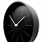 Часы настенные Berne, черные с логотипом в Ставрополе заказать по выгодной цене в кибермаркете AvroraStore
