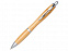 Ручка шариковая Nash из бамбука с логотипом в Ставрополе заказать по выгодной цене в кибермаркете AvroraStore