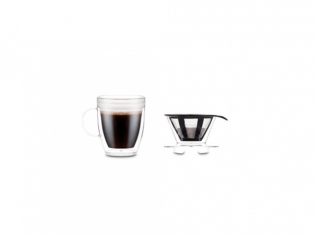 Набор для заваривания кофе «Pour over» с логотипом в Ставрополе заказать по выгодной цене в кибермаркете AvroraStore