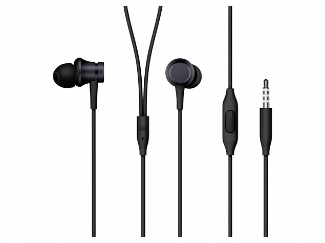 Наушники Mi In-Ear Headphones Basic Black HSEJ03JY (ZBW4354TY) с логотипом в Ставрополе заказать по выгодной цене в кибермаркете AvroraStore