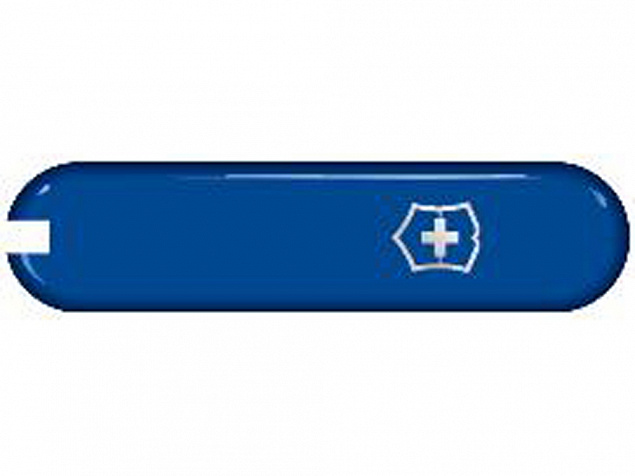 Передняя накладка VICTORINOX 58 мм, пластиковая, синяя с логотипом в Ставрополе заказать по выгодной цене в кибермаркете AvroraStore