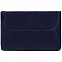 Надувная подушка под шею в чехле Sleep, темно-синяя с логотипом в Ставрополе заказать по выгодной цене в кибермаркете AvroraStore