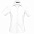Рубашка женская с коротким рукавом ELITE, белая с логотипом в Ставрополе заказать по выгодной цене в кибермаркете AvroraStore