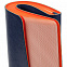 Ежедневник Slip, недатированный, синий с оранжевым с логотипом в Ставрополе заказать по выгодной цене в кибермаркете AvroraStore