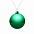 Елочный шар Finery Gloss, 8 см, глянцевый зеленый с логотипом в Ставрополе заказать по выгодной цене в кибермаркете AvroraStore