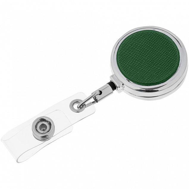 Ретрактор Devon, темно-зеленый с логотипом в Ставрополе заказать по выгодной цене в кибермаркете AvroraStore