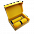 Набор Hot Box C2 (софт-тач) G, желтый с логотипом в Ставрополе заказать по выгодной цене в кибермаркете AvroraStore