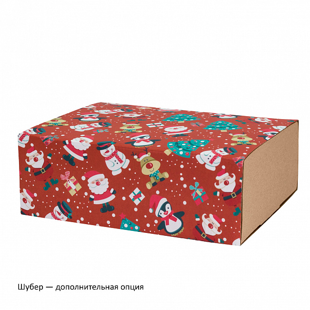 Подарочная коробка для набора универсальная, крафт, 230*170*80 мм с логотипом в Ставрополе заказать по выгодной цене в кибермаркете AvroraStore