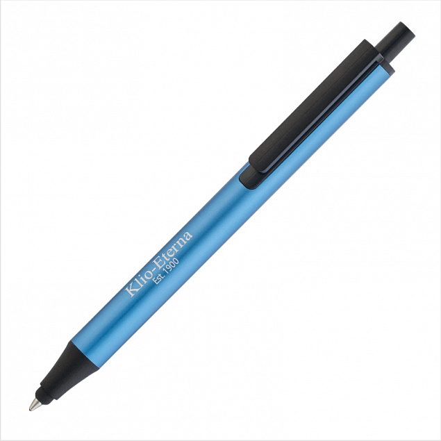 Ручка шариковая со стилусом FLUTE TOUCH, синий с логотипом в Ставрополе заказать по выгодной цене в кибермаркете AvroraStore