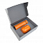 Набор Hot Box C grey (оранжевый) с логотипом в Ставрополе заказать по выгодной цене в кибермаркете AvroraStore