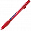 ALLEGRA LX, ручка шариковая с грипом, прозрачный красный, пластик с логотипом в Ставрополе заказать по выгодной цене в кибермаркете AvroraStore