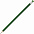 Карандаш простой Hand Friend с ластиком, зеленый с логотипом в Ставрополе заказать по выгодной цене в кибермаркете AvroraStore
