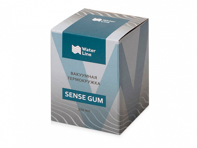 Вакуумная термокружка «Sense Gum», непротекаемая крышка, soft-touch с логотипом в Ставрополе заказать по выгодной цене в кибермаркете AvroraStore