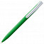Ручка шариковая Pin Soft Touch, зеленая с логотипом в Ставрополе заказать по выгодной цене в кибермаркете AvroraStore