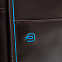 Сумка мужская для ноутбука Piquadro Blue Square, коричневая с логотипом в Ставрополе заказать по выгодной цене в кибермаркете AvroraStore