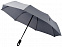 Зонт Traveler автоматический 21,5, серый с логотипом в Ставрополе заказать по выгодной цене в кибермаркете AvroraStore