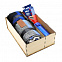 Подарочный набор Джей, синий с логотипом в Ставрополе заказать по выгодной цене в кибермаркете AvroraStore