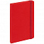 Блокнот Shall, красный с логотипом в Ставрополе заказать по выгодной цене в кибермаркете AvroraStore